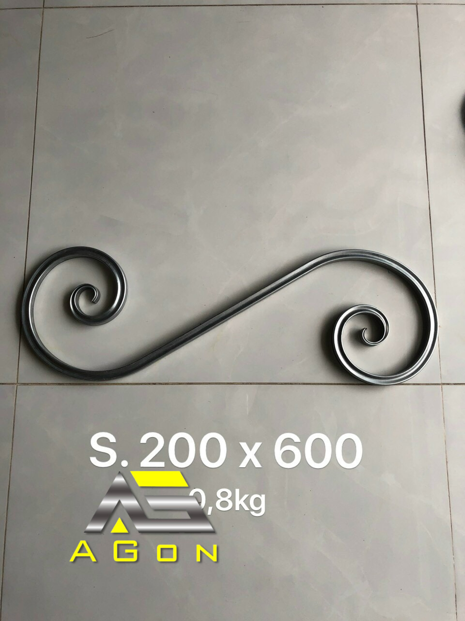 Mẫu Sắt Uốn AGon 24