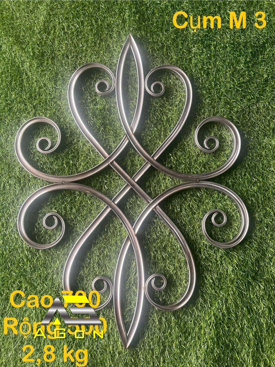 Mẫu Sắt Uốn AGon 112