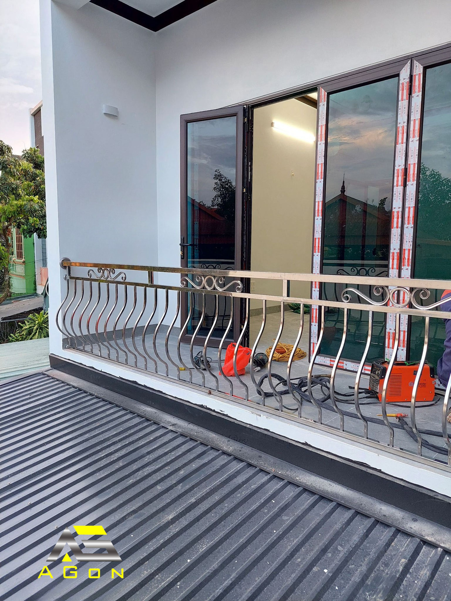 Mẫu Lan Can - Ban Công AGon 93