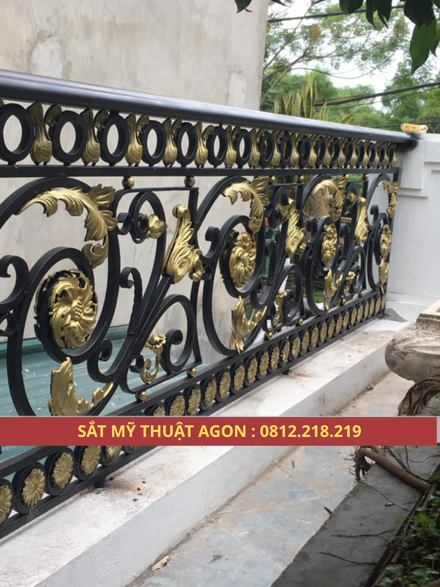 Mẫu Lan Can - Ban Công AGon 102