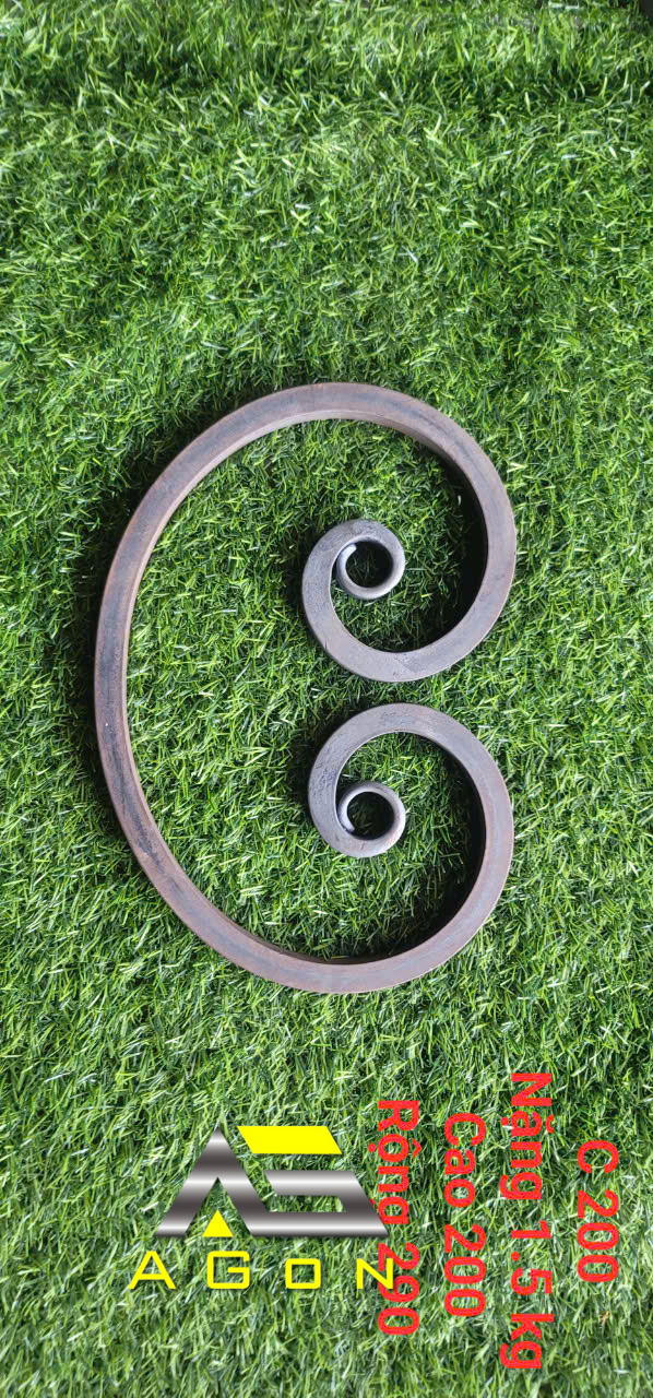 Mẫu Sắt Uốn AGon 84