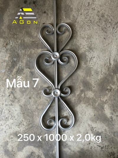 Mẫu Sắt Uốn AGon 15