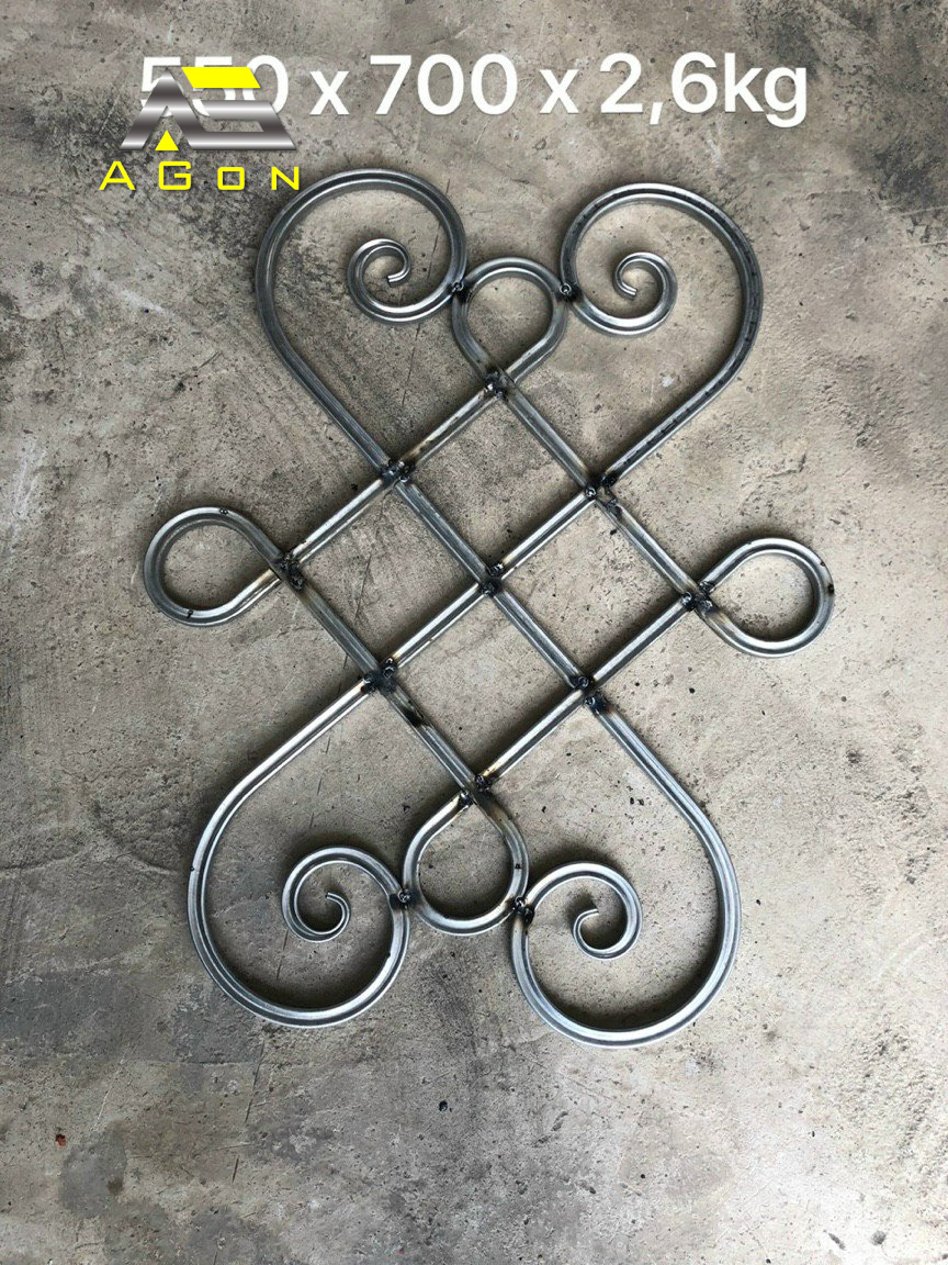 Mẫu Sắt Uốn AGon 54