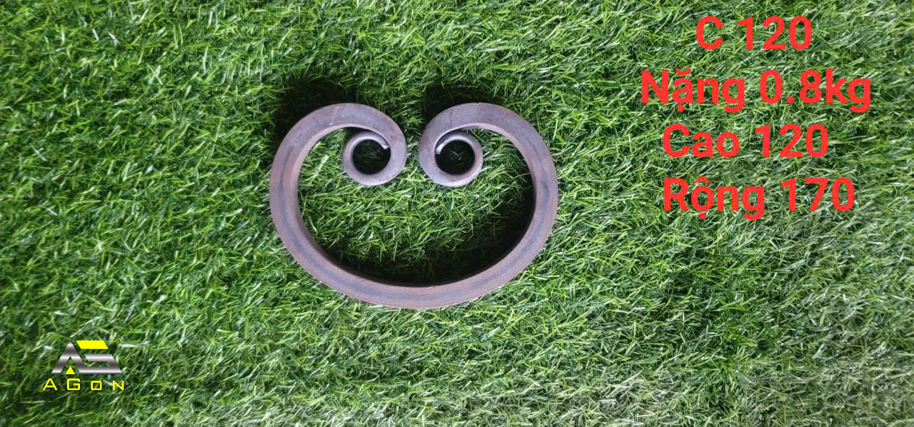 Mẫu Sắt Uốn AGon 100