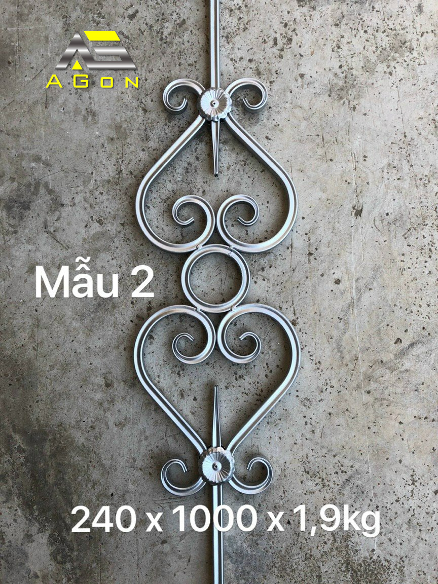 Mẫu Sắt Uốn AGon 02