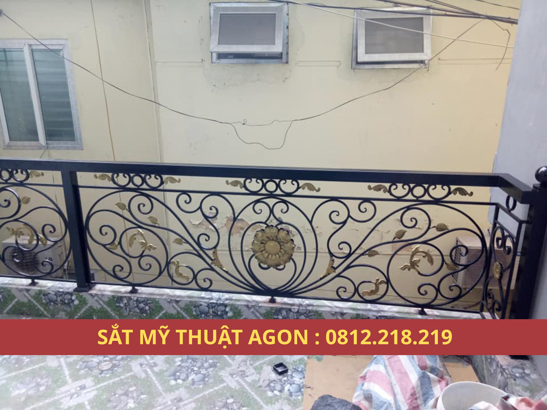 Mẫu Lan Can - Ban Công AGon 101