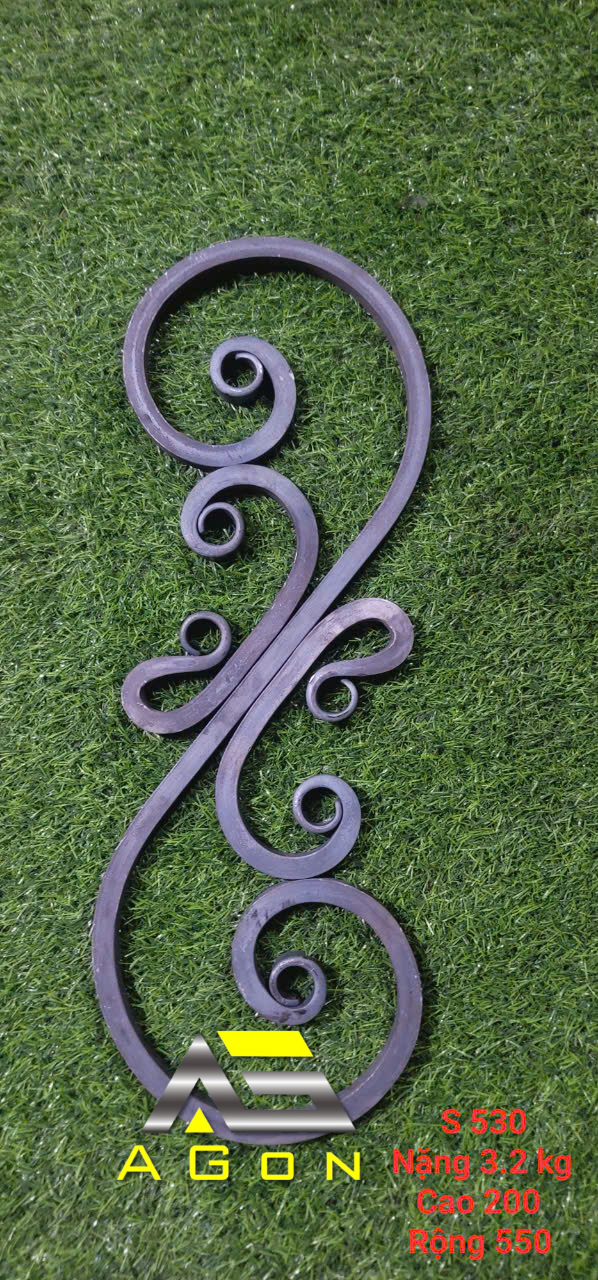 Mẫu Sắt Uốn AGon 109