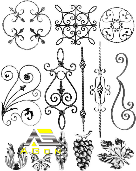 Mẫu Sắt Uốn AGon 30