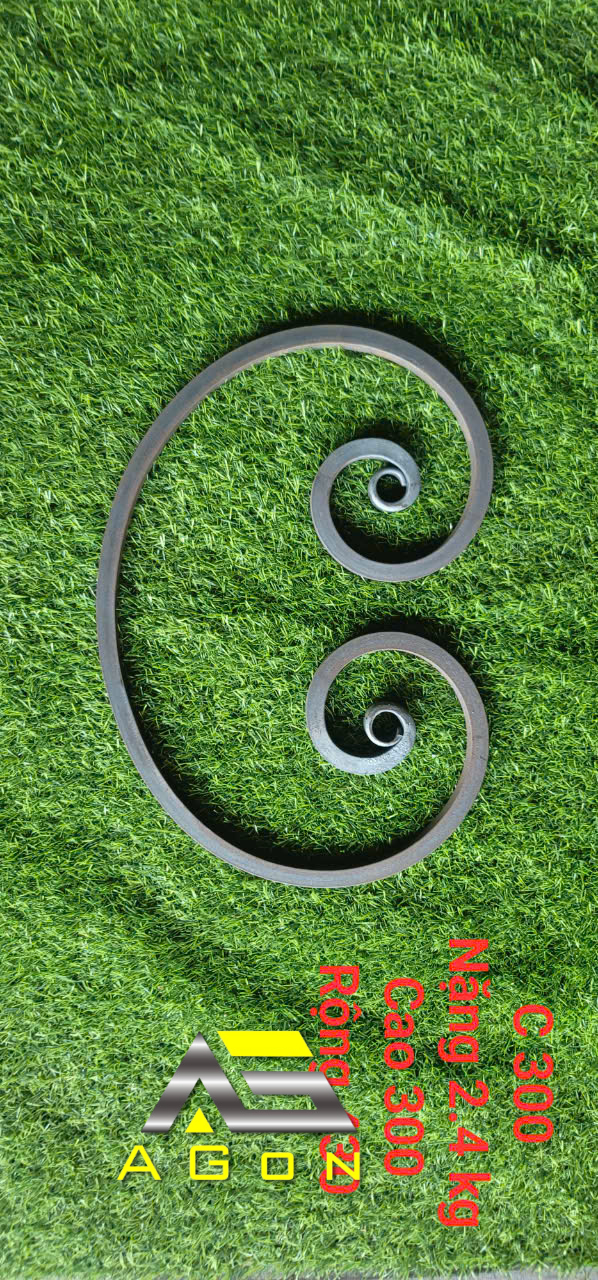 Mẫu Sắt Uốn AGon 76