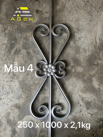 Mẫu Sắt Uốn AGon 12