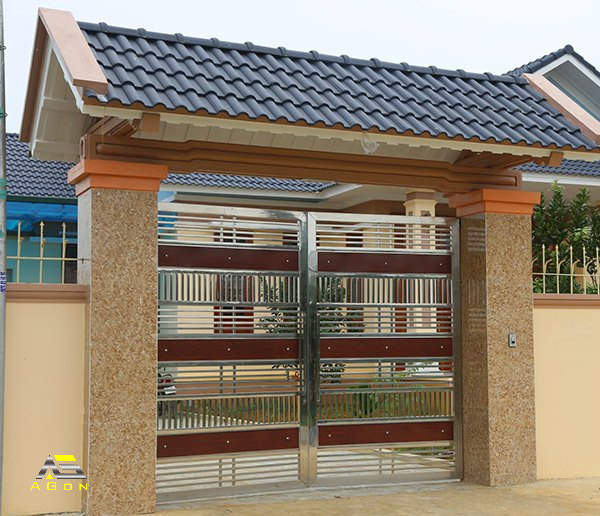 Mẫu cửa cổng AGon 34