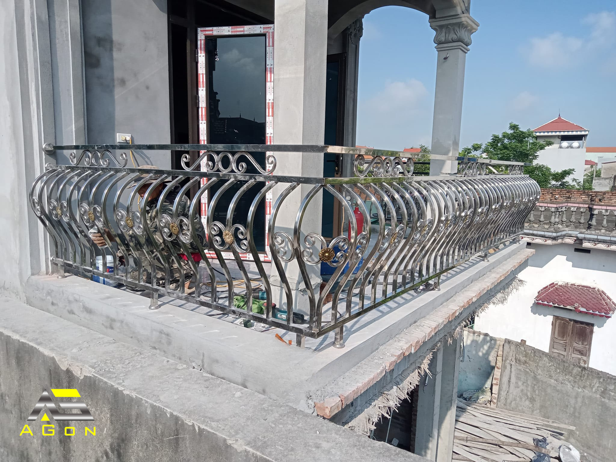 Mẫu Lan Can - Ban Công AGon 96