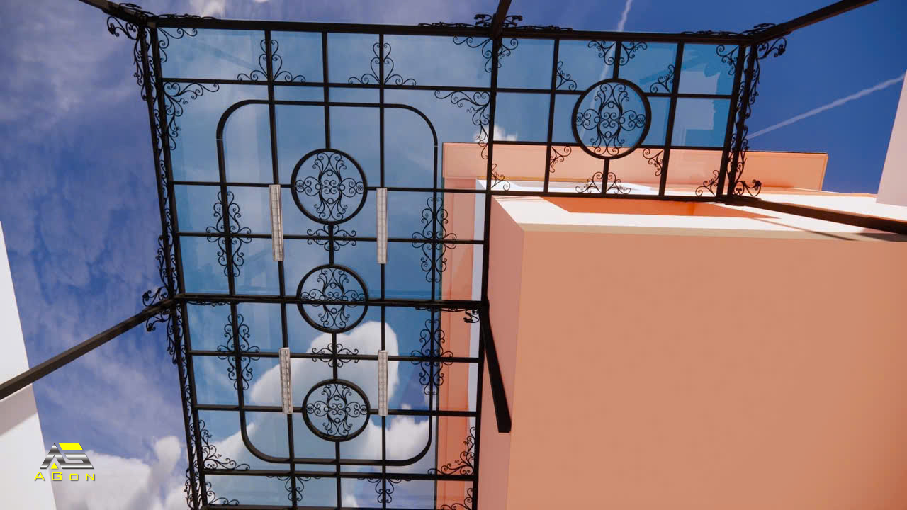 Mẫu Mái Kính AGon 62