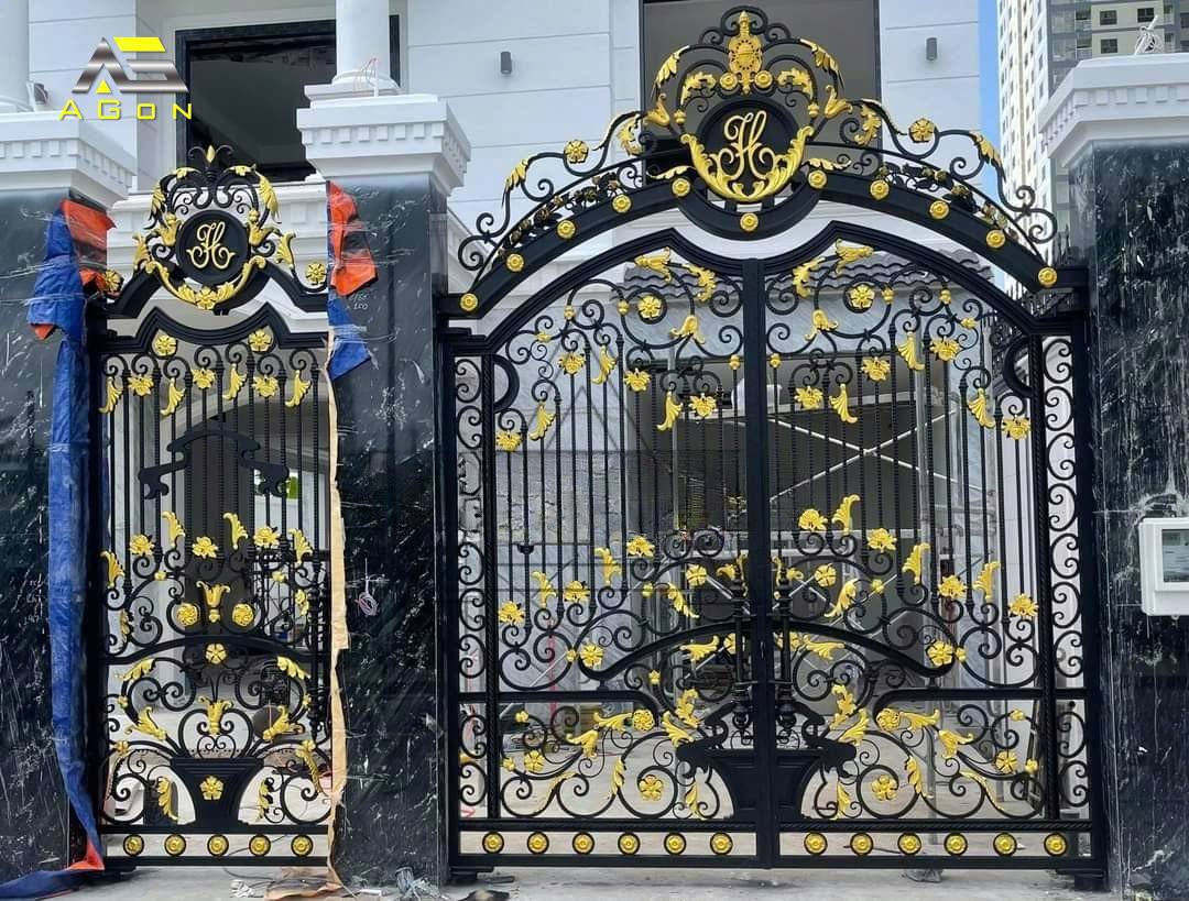 Mẫu cửa cổng AGon 75