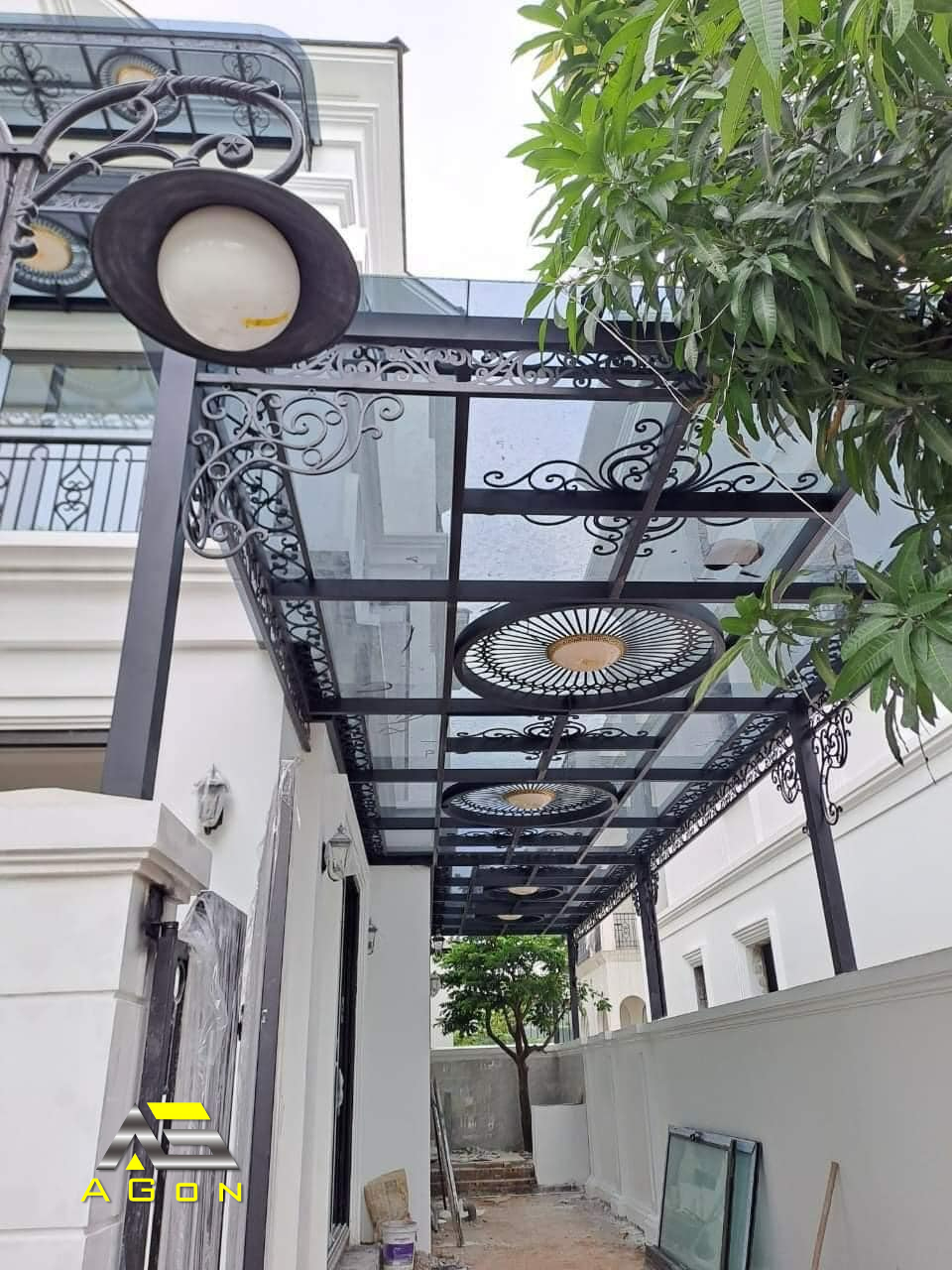 Mẫu Mái Kính AGon 22