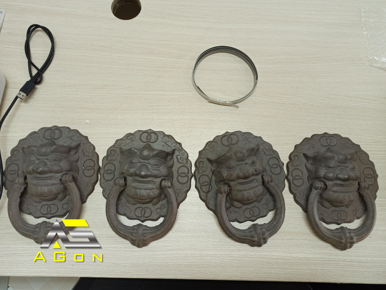 Mẫu Sắt Uốn AGon 48