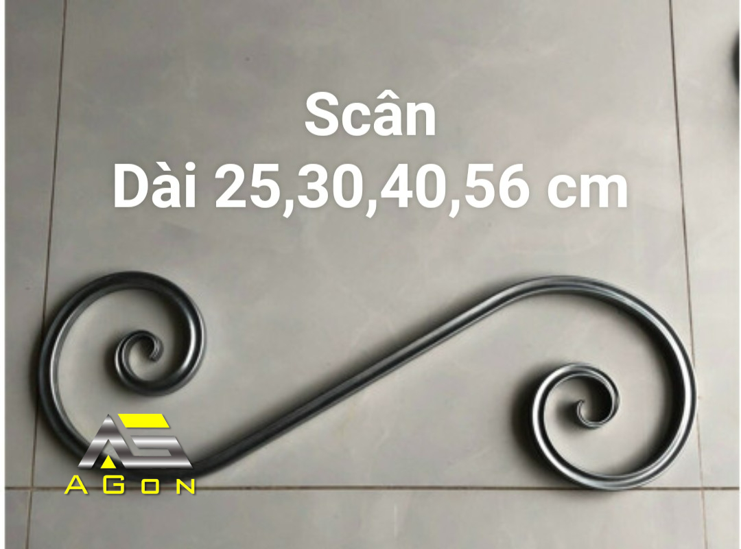Mẫu Sắt Uốn AGon 25
