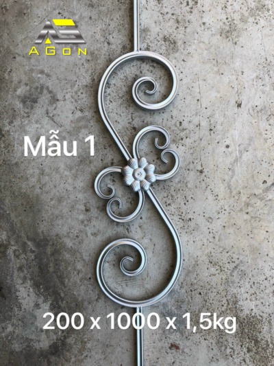 Mẫu Sắt Uốn AGon 09
