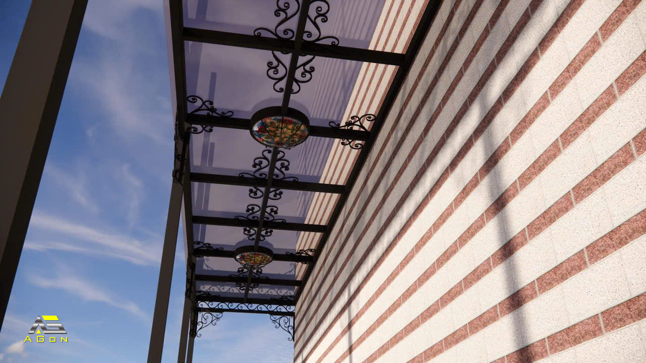 Mẫu Mái Kính AGon 60