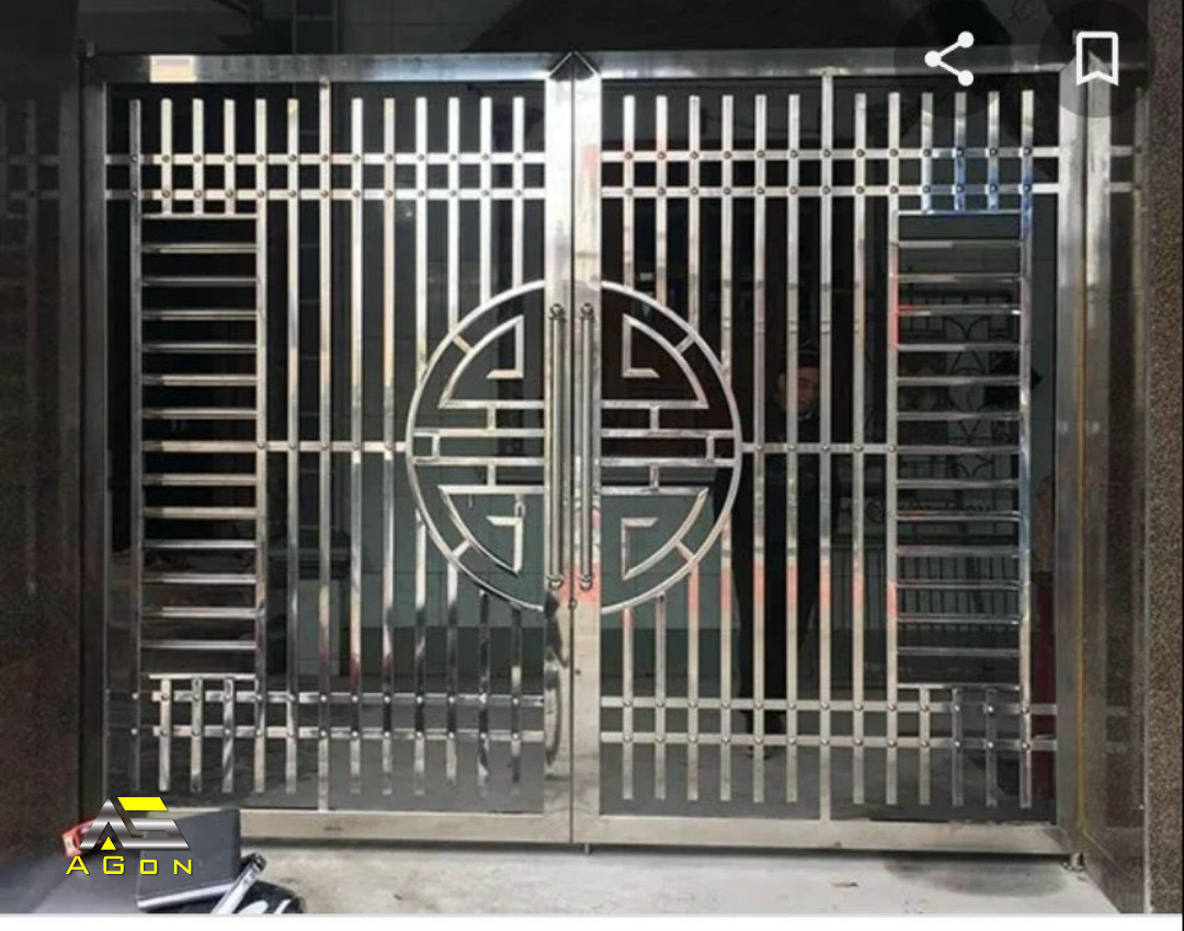 Mẫu cửa cổng AGon 24