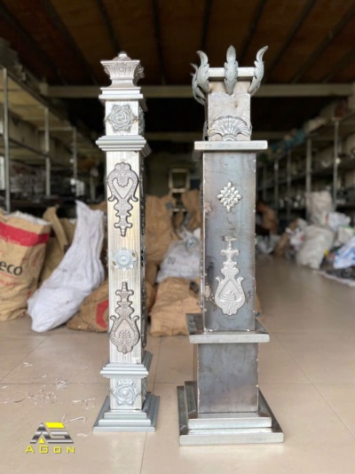 Trụ cầu thang sắt Agon