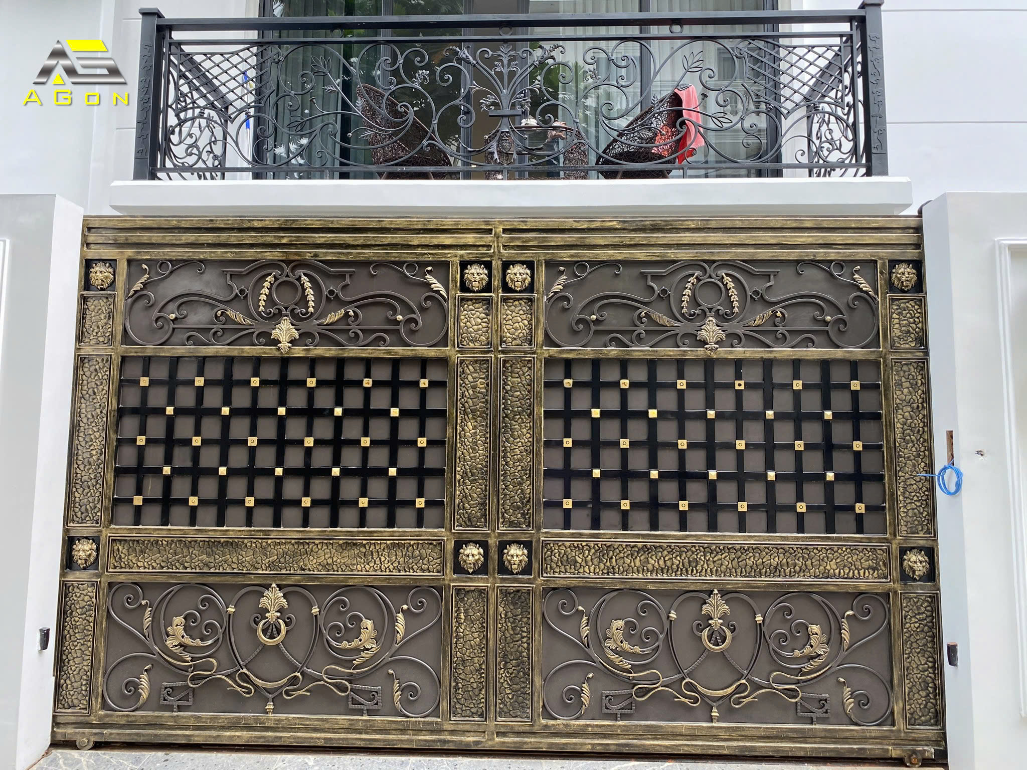 Mẫu Cửa cổng AGon 82
