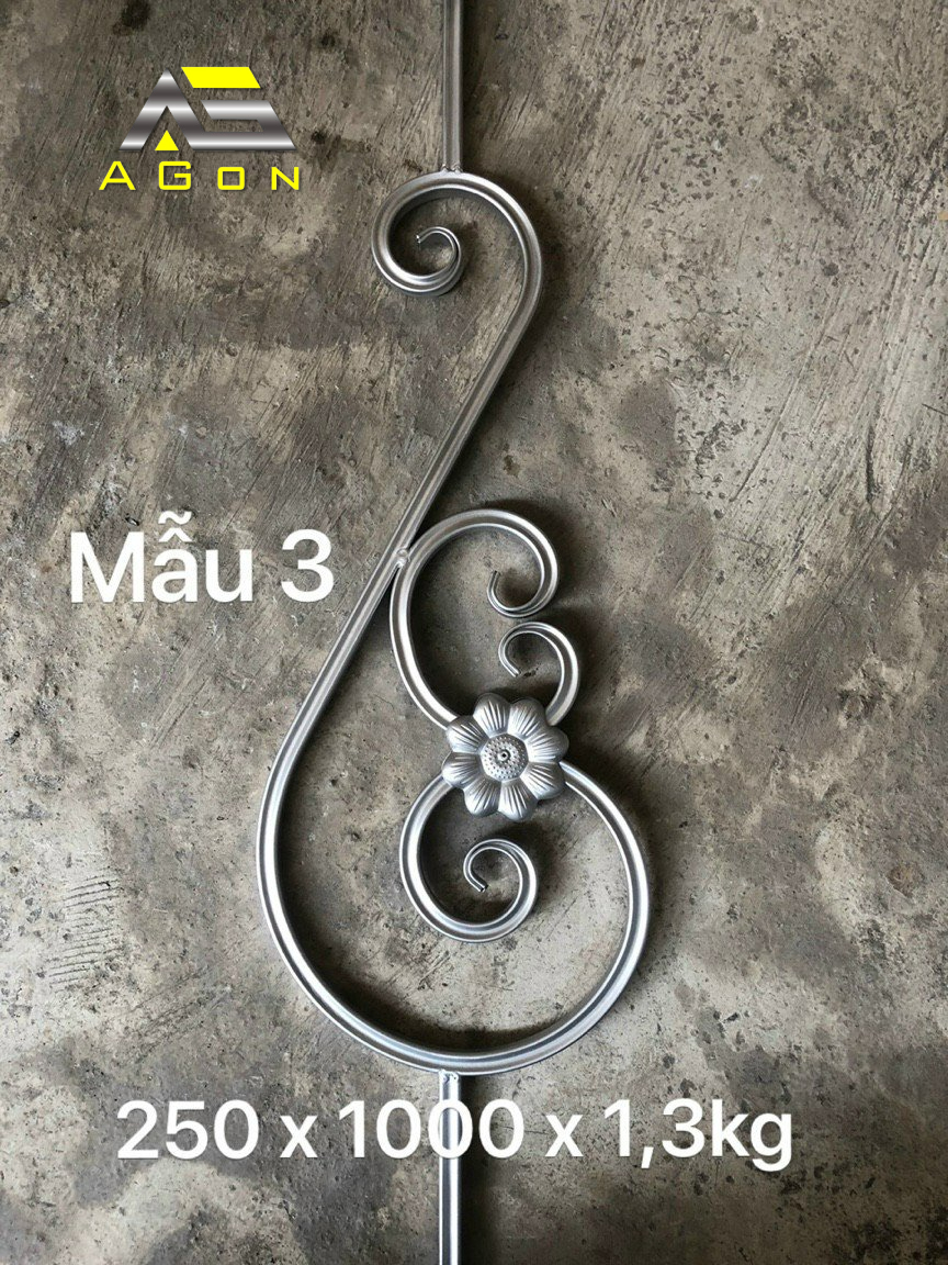 Mẫu Sắt Uốn AGon 03