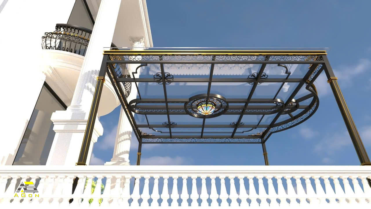 Mẫu Mái Kính AGon 57