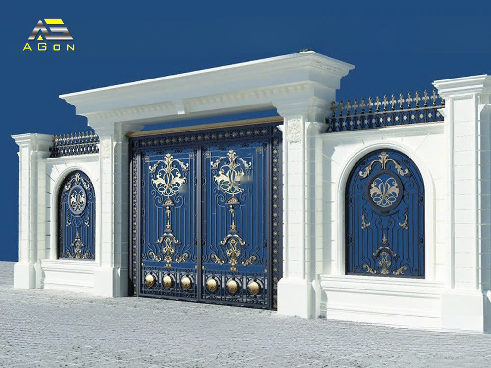 Mẫu Cửa cổng AGon 80