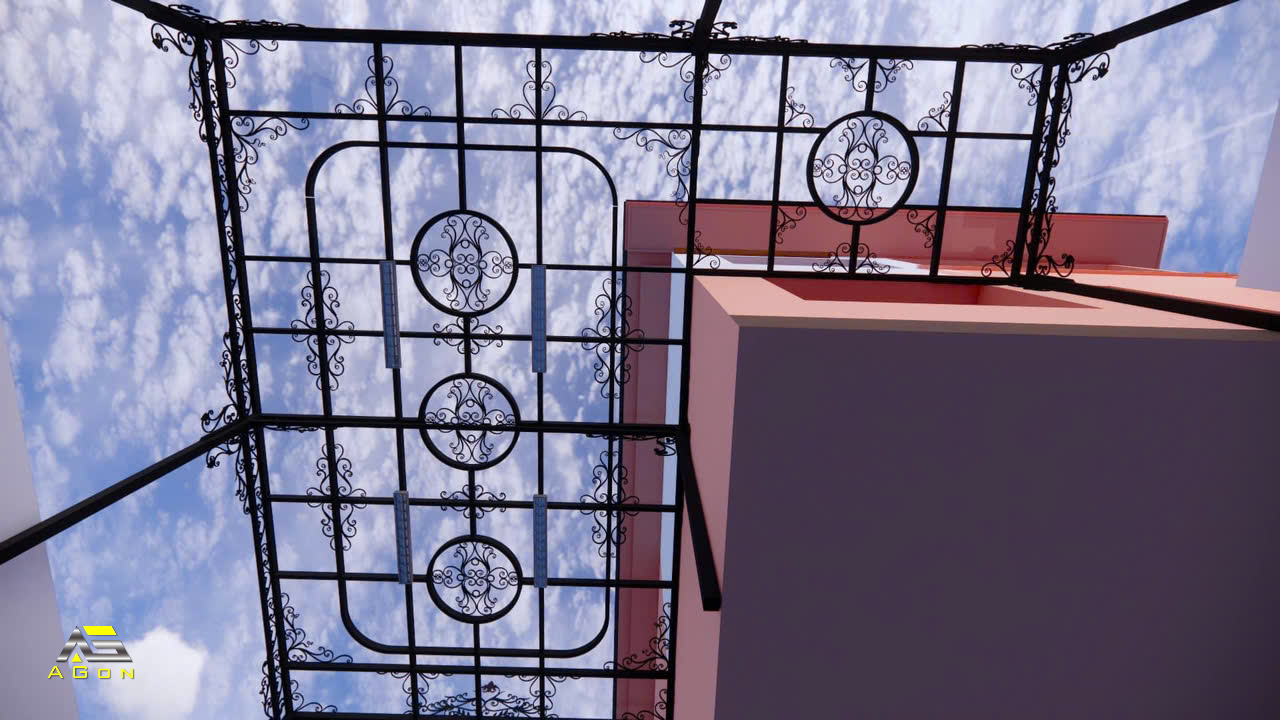 Mẫu Mái Kính AGon 56