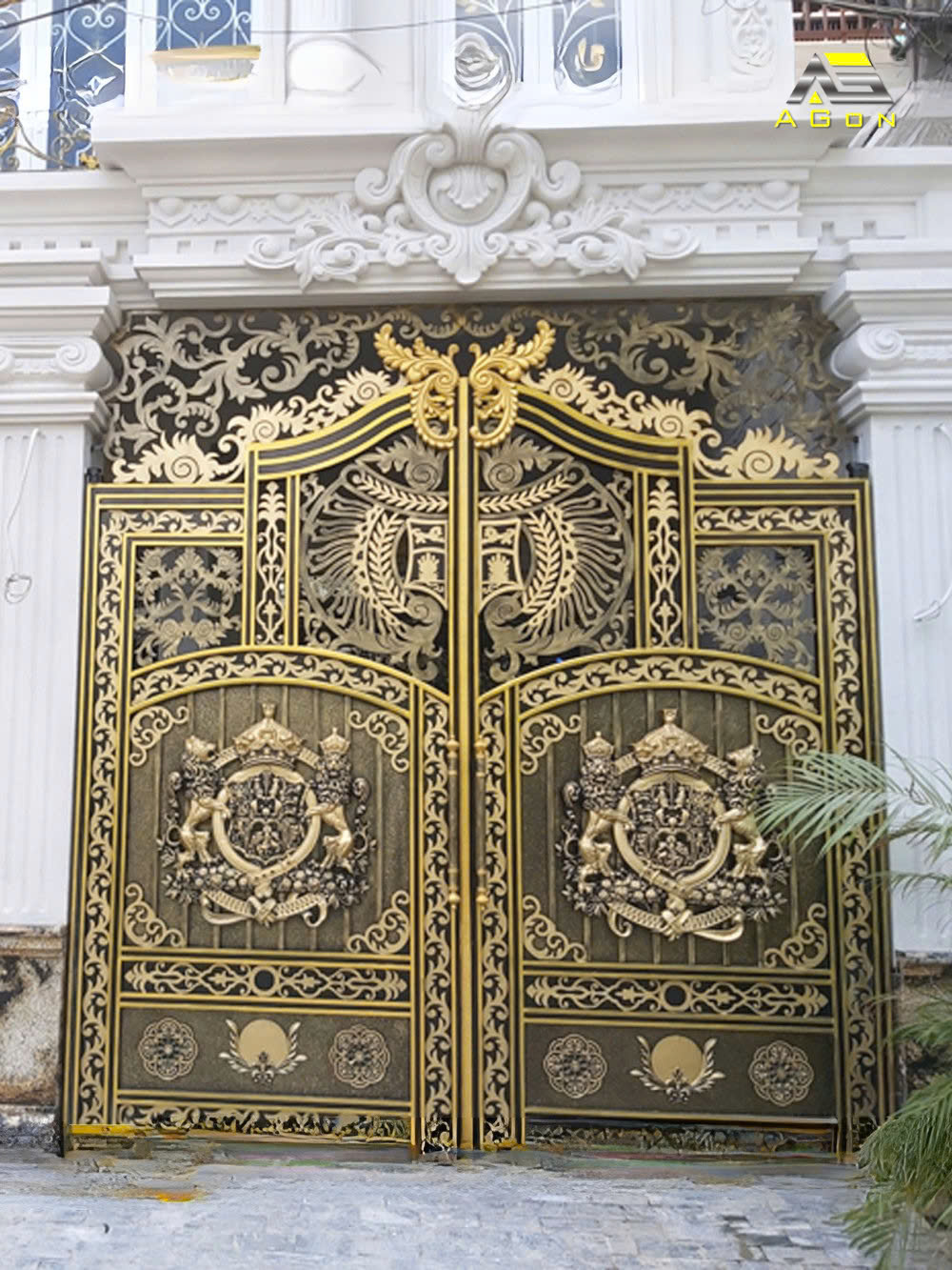 Mẫu Cửa cổng AGon 81