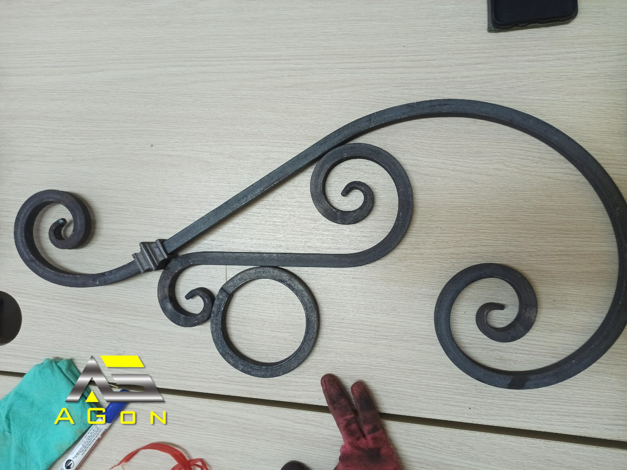 Mẫu Sắt Uốn AGon 46