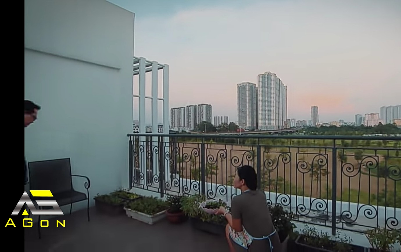 Mẫu Lan Can - Ban Công AGon 35