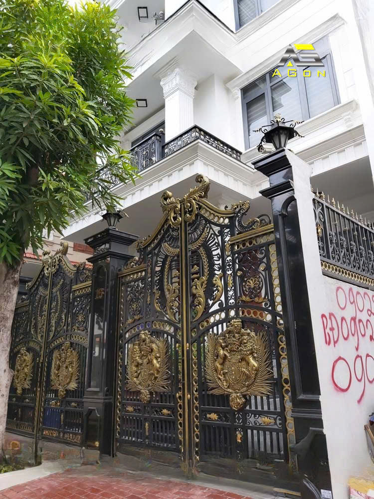 Mẫu cửa cổng AGon 71