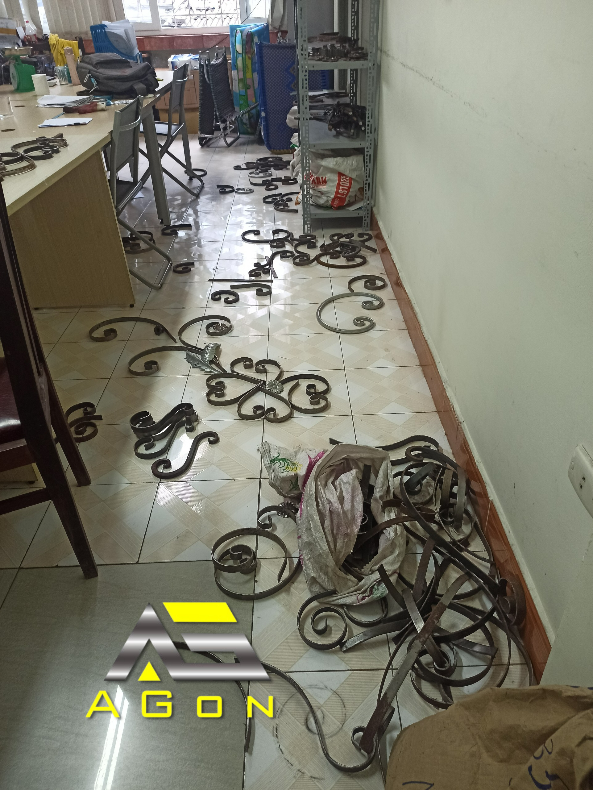 Mẫu Sắt Uốn AGon 16