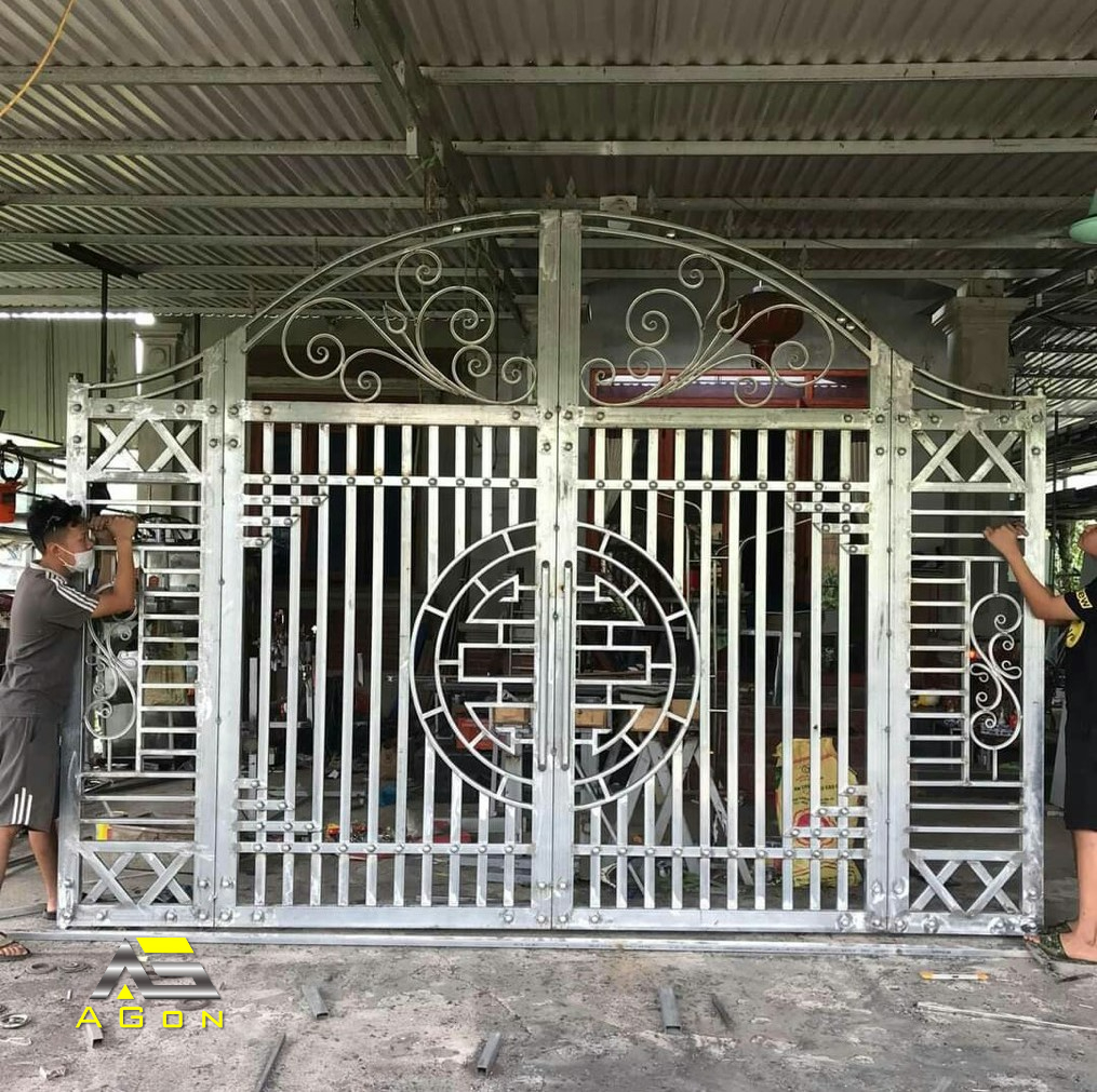 Mẫu cửa cổng AGon 19