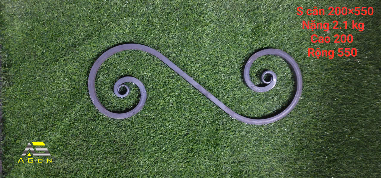 Mẫu Sắt Uốn AGon 83