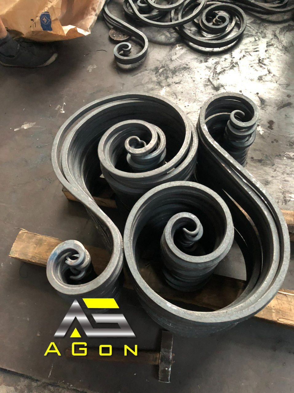 Mẫu Sắt Uốn AGon 11