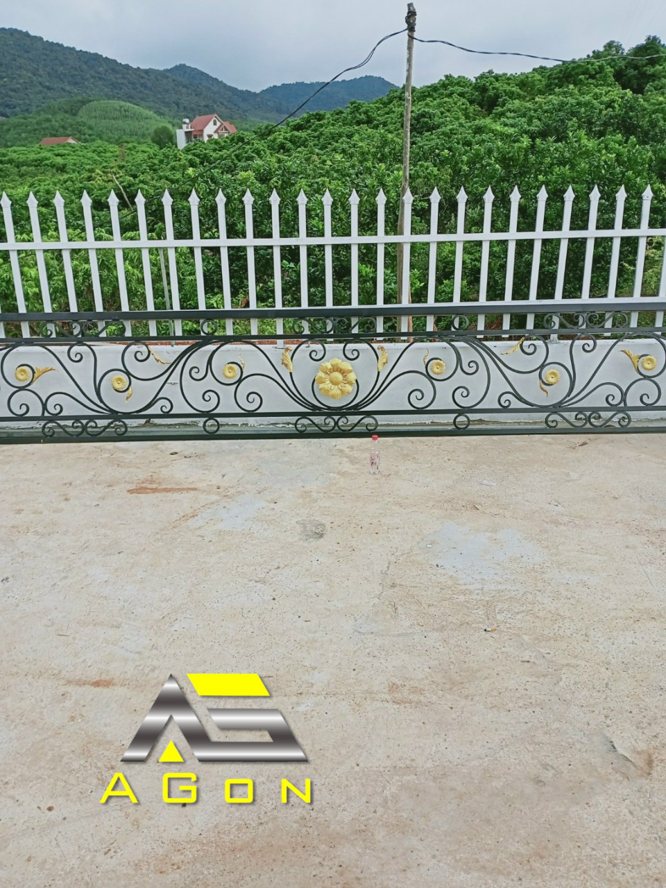 Mẫu Lan Can - Ban Công AGon 43