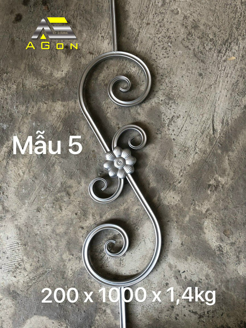 Mẫu Sắt Uốn AGon 05