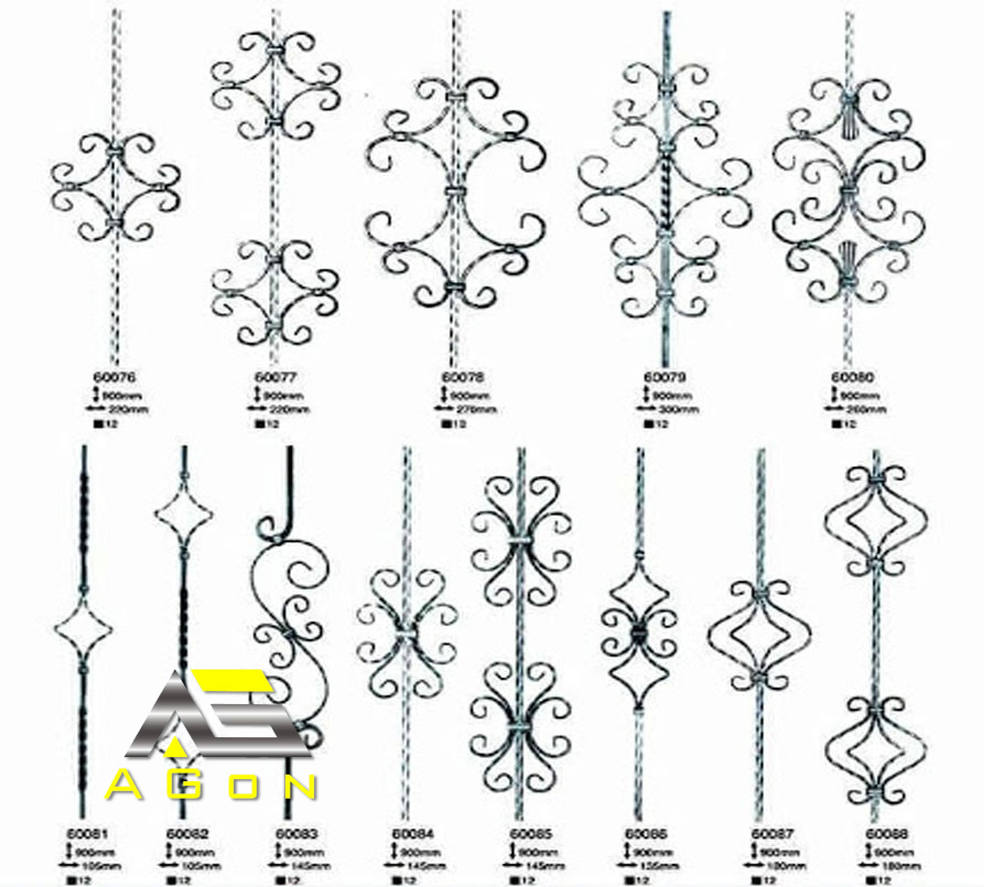 Mẫu Sắt Uốn AGon 29
