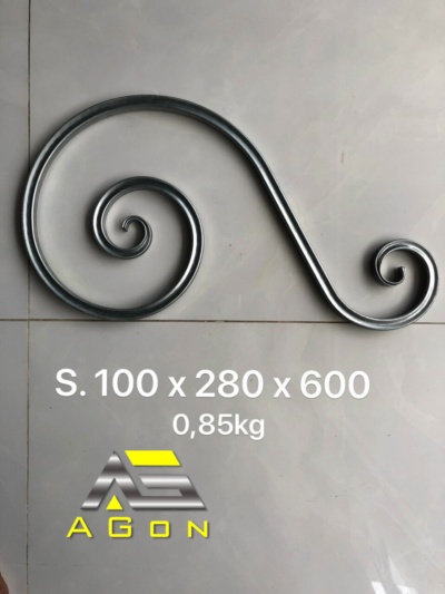 Mẫu Sắt Uốn AGon 24