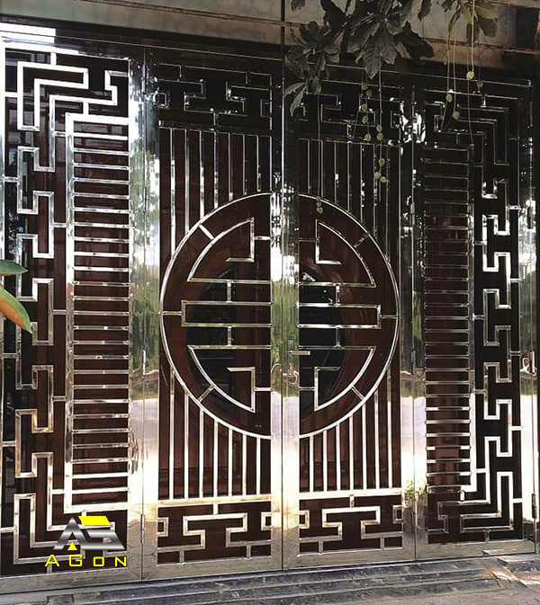 Mẫu cửa cổng AGon 10
