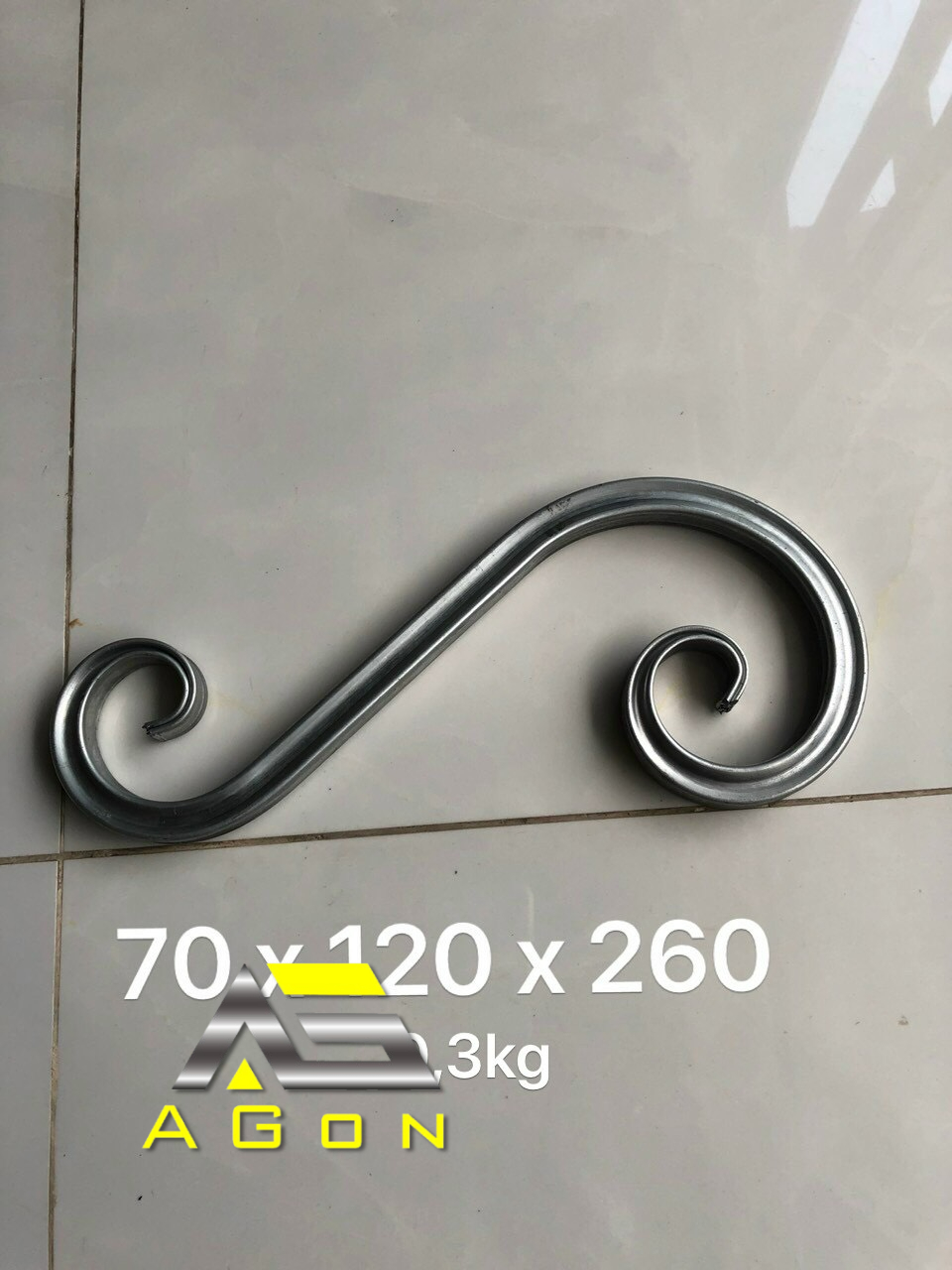 Mẫu Sắt Uốn AGon 23