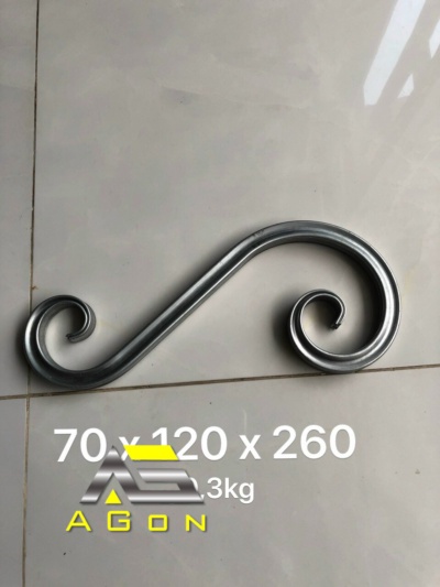 Mẫu Sắt Uốn AGon 17