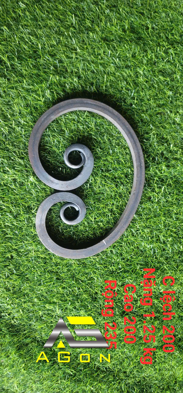 Mẫu Sắt Uốn AGon 81