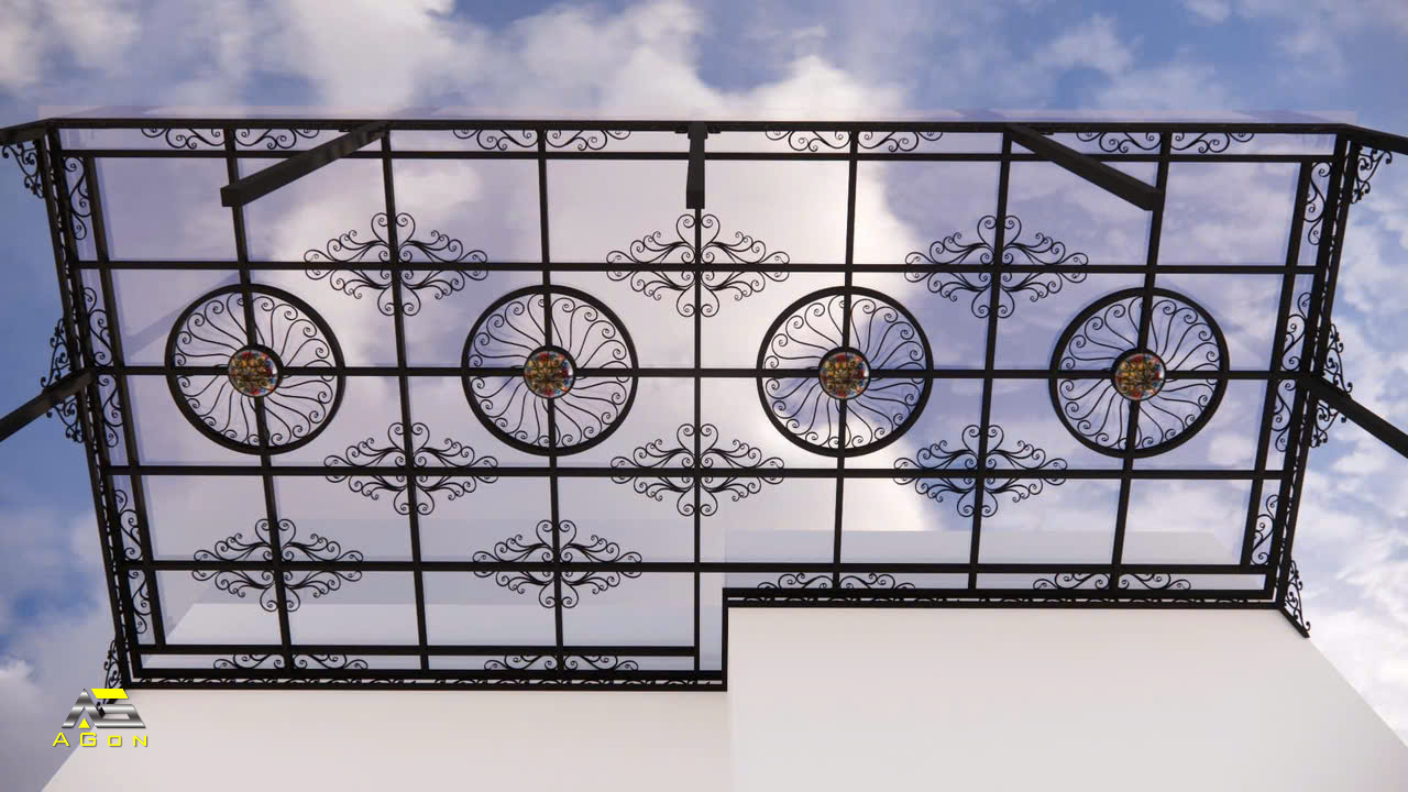 Mẫu Mái Kính AGon 59