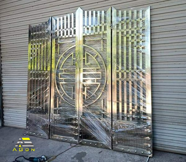 Mẫu cửa cổng AGon 15