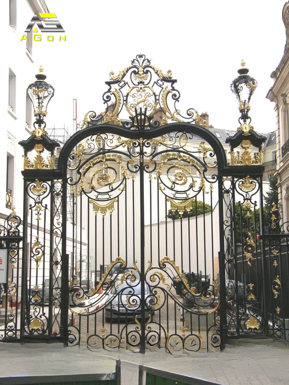 Mẫu cửa cổng AGon 74
