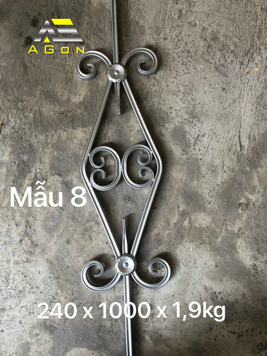 Mẫu Sắt Uốn AGon 08